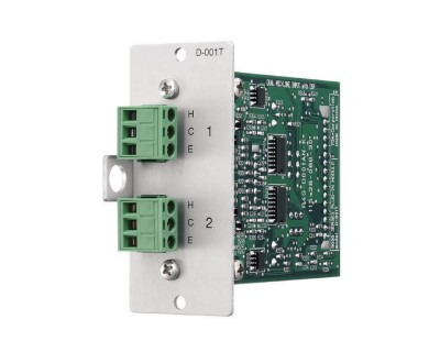 D001T M9000-Series 2-Mic/Line i/p Module with DSP