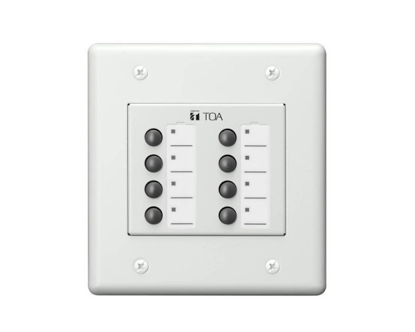 TOA ZM9013 M9000-Series 8-Button Remote Control Panel - Main Image