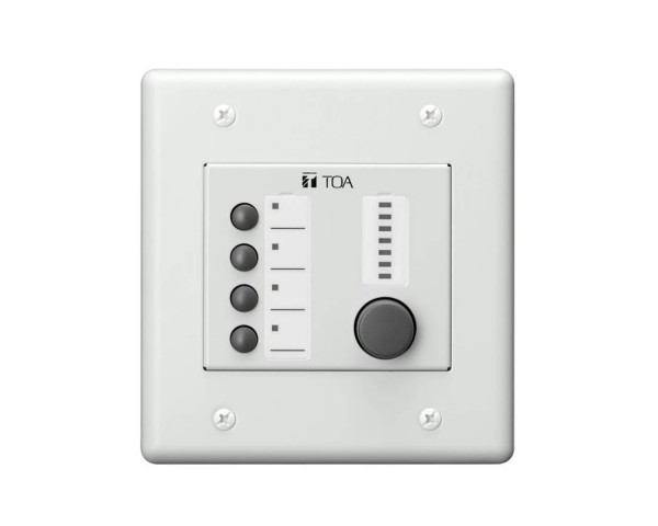 TOA ZM9014 M9000-Series 4-Button + Volume Remote Control Panel - Main Image