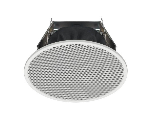 TOA PC-1860S 5 Ceiling Speaker with Mounting Bracket 6W 100V White - Main Image