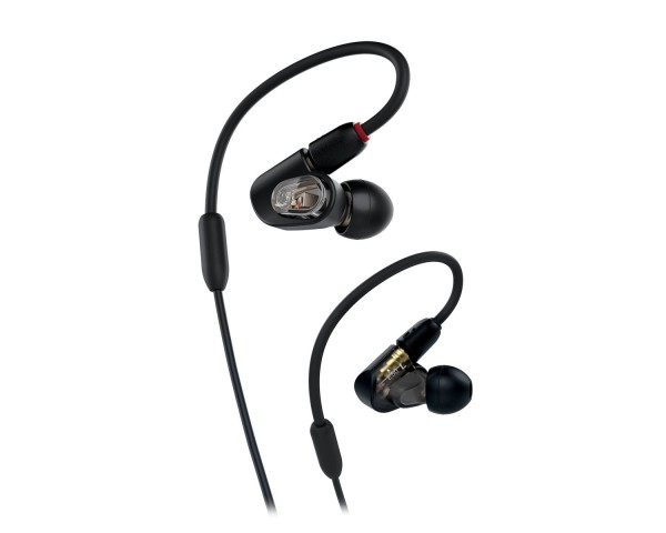 Audio Technica ATH-E50 Professional In-Ear Headphones with Memory Cable Loop - Main Image