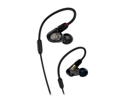ATH-E50 Professional In-Ear Headphones with Memory Cable Loop