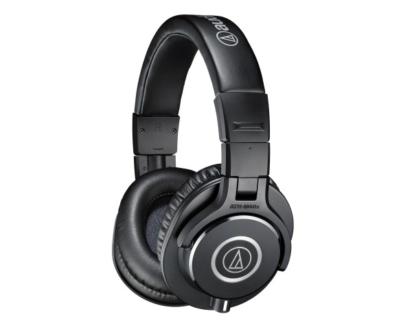 Audio Technica ATH-M40x Monitor Folding/Swivel-Ear Headphones Inc Two Cables - Main Image