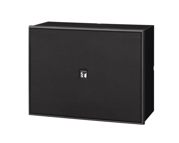 TOA BS678BSB 6W Box Speaker Black EN54 - Main Image