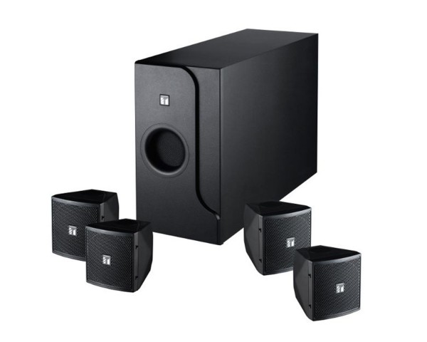 TOA BS301B 2-Way Speaker System (4 x Satellite+1 x Sub) Black - Main Image