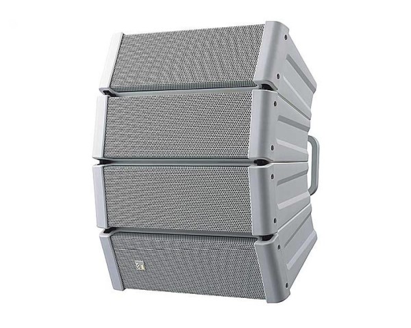 TOA HX-5W-WP EB-Q 4-Module Variable Array Speaker 200W EN54-24 White - Main Image