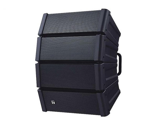 TOA HX-5B-WP EB-Q 4-Module Variable Array Speaker 200W EN54-24 Black - Main Image