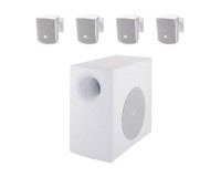 JBL Control 50 Pack-WH Satellite-Sub System C50S/T & 4xC52S/T White - Image 1