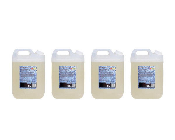 ADJ Snow Juice BOX OF 4 x 5L Bottle for ADJ Snow Machines - Main Image