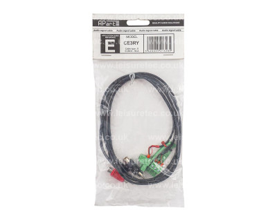 CE3RY (E) 5m Euro connector 3P to RCA MALE Y-Split Cable *1 ONLY*