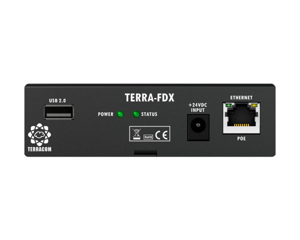 Terracom TERRA-FDX IP Terminal to Telecom 2xMicLine-In / 2xLine-Out - Main Image