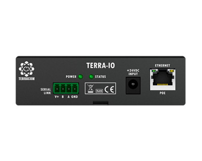 TERRA-8IO Contact I/O IP Terminal with 8in x 8out Contacts RS232 