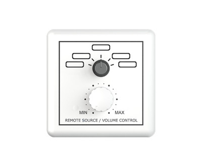 RAC 5 5-Source Wall Remote Volume Controller