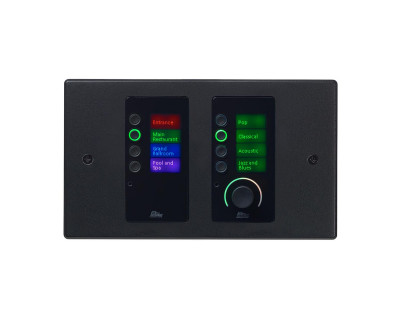 EC-8BV Ethernet 8 Button Controller and Volume Control Black