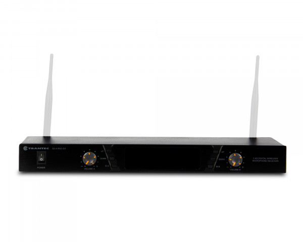 Trantec S2.4RX UHF Dual Receiver Excl PSU & Antenna & No LCD 2.4GHz - Main Image