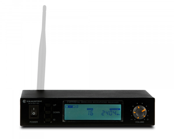 Trantec S2.4RX1 UHF Single Receiver Excluding PSU & Antenna 2.4GHz - Main Image