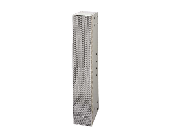 TOA SRS4S 2-Way Line Array Column Speaker 8x4 LF 24x1 HF White - Main Image