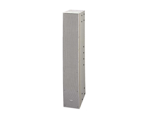 TOA SRS4SWP 2-Way Line Array Column Speaker 8x4 LF 24x1 HF IPX4 Wht - Main Image