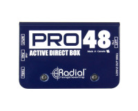Radial PRO48 Pro-Series Phantom Powered (48V) Active DI box - Image 2