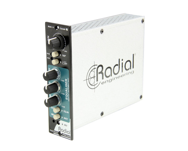 Radial Workhorse PreMax 500 Series Microphone Preamp / EQ Module - Main Image