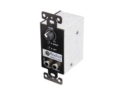 StageBug SB5W Passive Stereo Wall Mounted Direct Box 