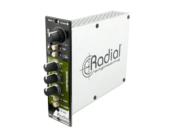 Radial Workhorse PreComp 500 Series Microphone Preamp and Compressor - Main Image