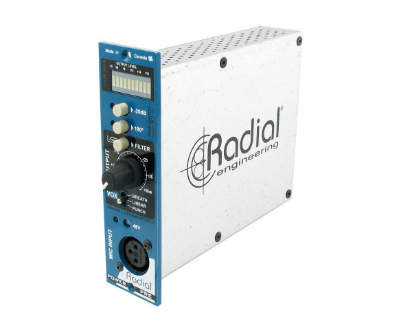 Radial Workhorse Powerpre 500 Series Microphone Preamplifier - Main Image