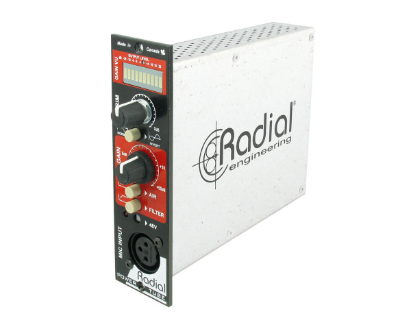 Radial Workhorse PowerTube 500 Series Vacuum Tube Mic Preamp - Main Image