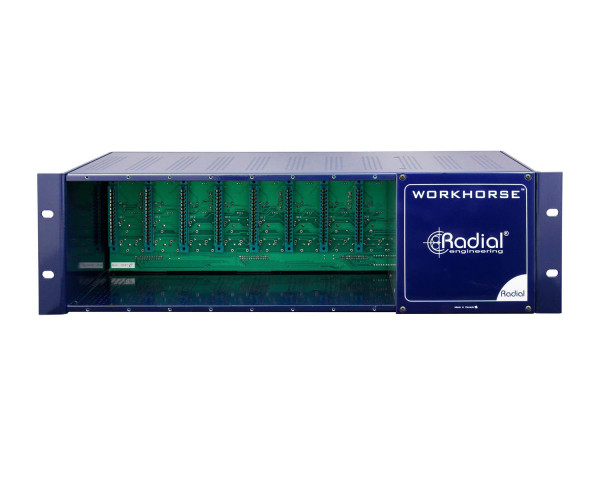 Radial Workhorse WR-8 8-Slot Rackmount Power Rack (Empty)  - Main Image