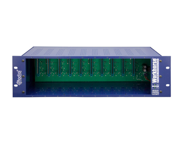 Radial Workhorse Powerhouse 10-Slot Rackmount Power Rack (Empty)  - Main Image