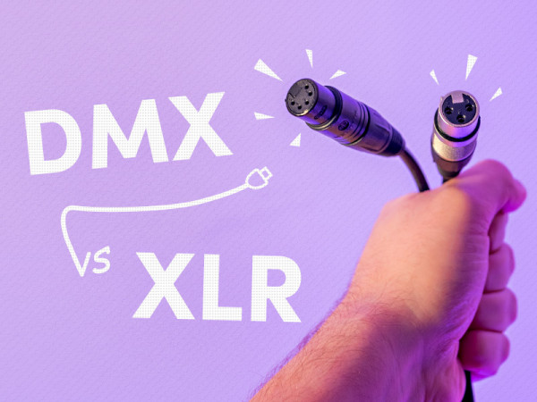 What’s the difference between XLR vs DMX?
