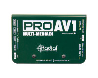Radial ProAV1 1Ch Passive AV and Multimedia DI Box  - Image 2