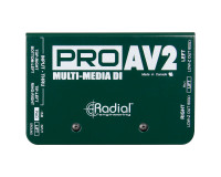 Radial ProAV2 2Ch Passive AV and Multimedia DI Box  - Image 2