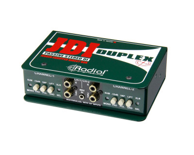 JDI DUPLEX Stereo DI Box with Jensen Transformers 