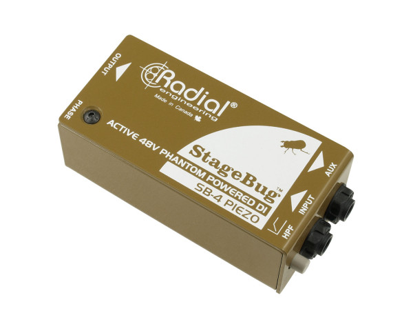 Radial StageBug SB-4 Compat Active DI Box with Piezo Input - Main Image
