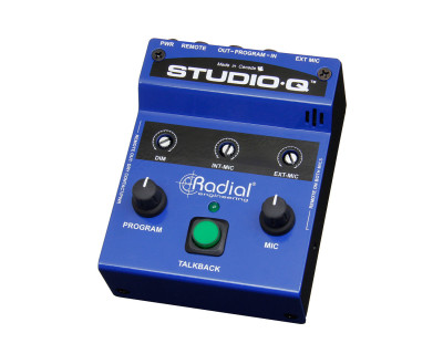 StudioQ Desktop Cue and Talkback Controller Interface 