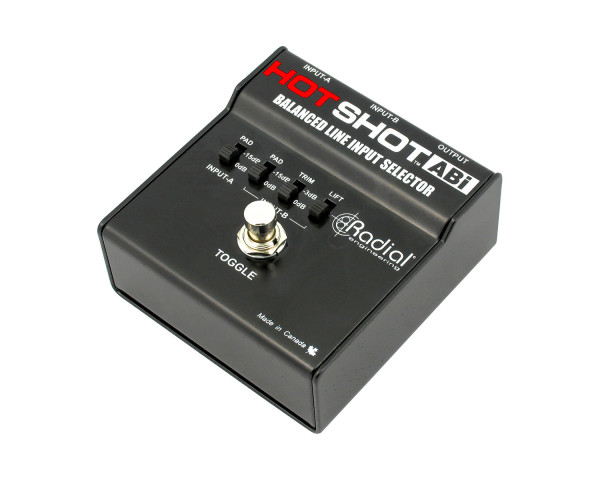 Radial HotShot ABi On-Stage Two Signal Source Input Selector - Main Image