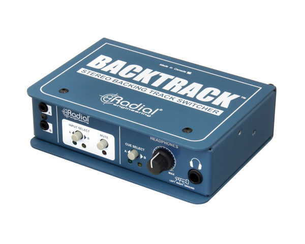 Radial Backtrack Backing Track Stereo Audio Switcher  - Main Image