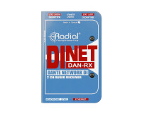 Radial DiNET DAN-RX 2-Channel Dante Network Receiver  - Image 2