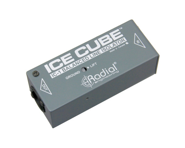 Radial Ice Cube Balanced XLR Line Isolator and Hum Eliminator - Main Image
