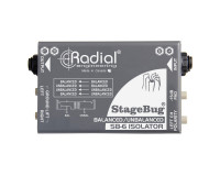Radial StageBug SB-6 2-ch Passive Stereo Isolator Bal/Unbalanced Signals - Image 2