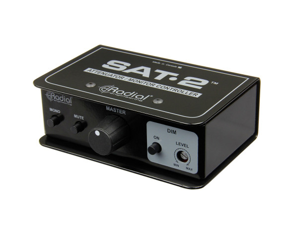 Radial SAT-2 2-Ch Passive Stereo Signal Attenuator / Monitor Controller  - Main Image