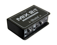 Radial MIX 2:1 2-Channel Passive Audio Combiner and Mixer 2-In/2-Out  - Image 2