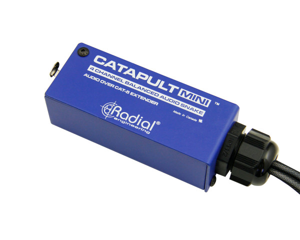 Radial Catapult Mini TX 4-Channel CAT-5 Audio Snake Transmitter XLRF - Main Image