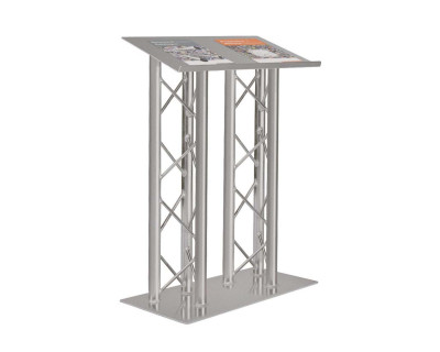 200 Series Double Truss Lectern in Natural Aluminium Finish