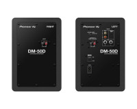 Pioneer DJ DM-50D 5 2-Way Class-D Active Desktop Monitor 25W PAIR Black  - Image 3