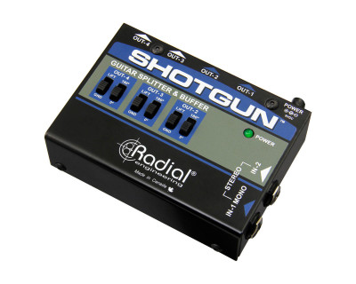 ShotGun Instrument-Level Signal Buffer and Splitter 