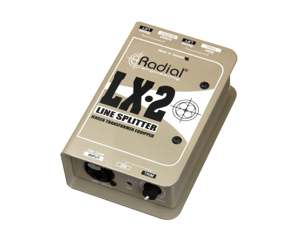 Radial LX-2 Passive Balanced Line-Level Splitter and Attenuator  - Main Image