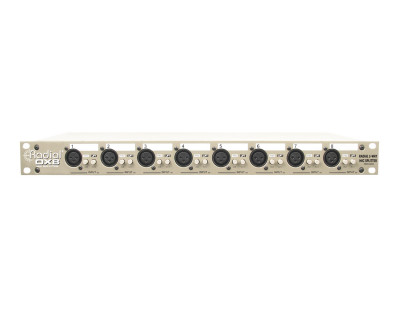 OX8-R 8-Channel 3-way Mic Splitter w/ Eclipse ET-MS10 Transformer