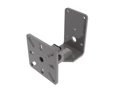 WME90-G Back Mount Tilting Wall Bracket Type 90 126-146mm Grey